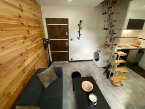 Posezení v ubytování Petit duplex cocooning