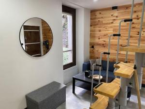 Posezení v ubytování Petit duplex cocooning
