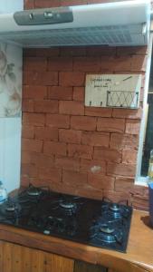 Kuchyň nebo kuchyňský kout v ubytování Casa Para Temporada Residência Silva