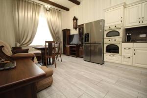 Kuchyň nebo kuchyňský kout v ubytování Apartment Carlsbad