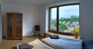 Ein Bett oder Betten in einem Zimmer der Unterkunft Kubus 28A