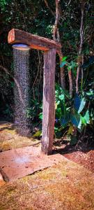 Vale das Pedras Suítes外面的花园