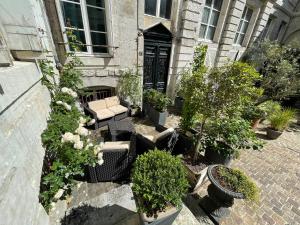 Vonkajšia záhrada v ubytovaní Le villequier 8 Rouen centre