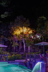 Bazén v ubytování Glamping Mirador Santa Fe-Sopetran nebo v jeho okolí