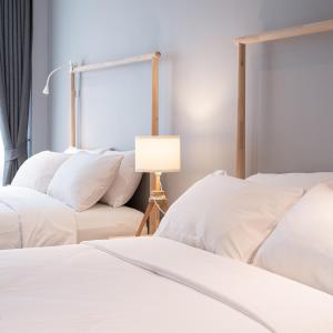 Postel nebo postele na pokoji v ubytování humble abode - vacation home