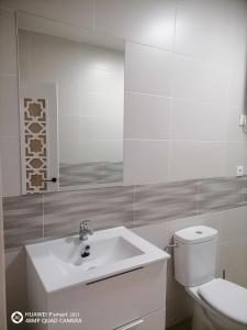 Łazienka w obiekcie Almodovar alojamientos 1