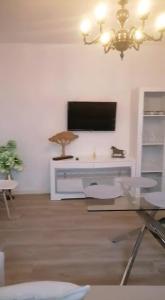 Telewizja i/lub zestaw kina domowego w obiekcie Almodovar alojamientos 1