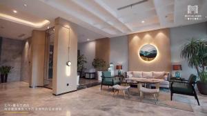 O zonă de relaxare la 义乌曼卡兰酒店国际商贸城店Yiwu kaiding Hotel