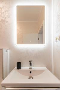 Et badeværelse på Luxury residence Mamaia