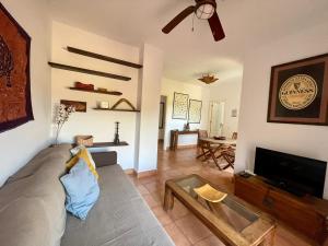 Posezení v ubytování Apartamento Campo de Golf