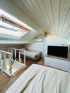 Duplex au calme en maison
