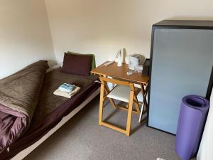 Posezení v ubytování Nori's Sharehouse Hakuba