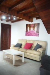 Posezení v ubytování Casa da Castañuela