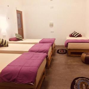 Postel nebo postele na pokoji v ubytování Tiki bar hostel ella