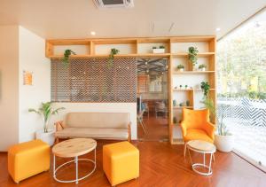 Posezení v ubytování Bloom Hotel - Golf Course Road, Sector 43