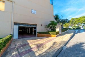 Budynek, w którym mieści się apartament