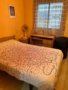 Postel nebo postele na pokoji v ubytování Appartement proche plage