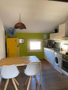 Kjøkken eller kjøkkenkrok på Casa all'Oca