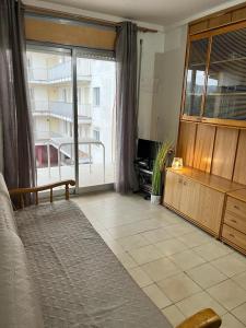 Postel nebo postele na pokoji v ubytování Appartement proche plage