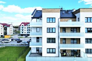 Budova, v ktorej sa apartmán nachádza