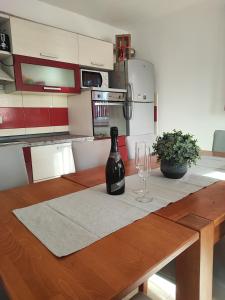 A kitchen or kitchenette at Villa Maya