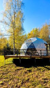 Zahrada ubytování Glamping dome tent 'RIVER'