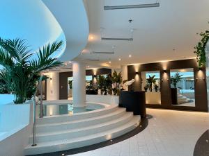 Lobbyen eller receptionen på HANZA TOWER LUX Sauna&Pool + 19 billeder