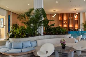 Cleopatra Luxury Resort Sharm - Adults Only 16 years plus的休息区