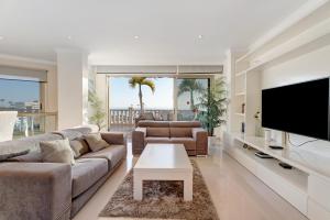 Et tv og/eller underholdning på Magnifica Villa Happy Holidays con piscina en los Gigantes