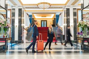 Hosté ubytování Grand Hotel International - Czech Leading Hotels