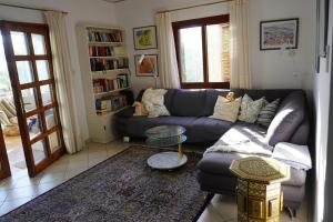 Χώρος καθιστικού στο Villa Hanna mit Meerblick