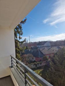 Aussicht vom Balkon eines Hauses in der Unterkunft Stan na dan Kod Pabla in Sombor
