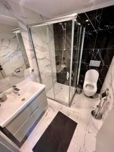 Koupelna v ubytování 7 Person, Modern Architecture Villa - AWZ 260