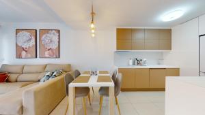 Kuchyňa alebo kuchynka v ubytovaní Apartamento Bianca Beach