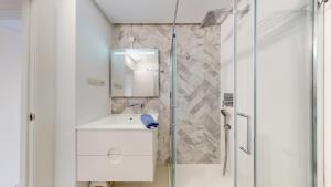 Kúpeľňa v ubytovaní Apartamento Bianca Beach