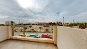 Balkón alebo terasa v ubytovaní Apartamento Bianca Beach
