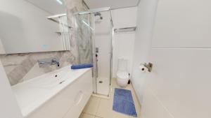 Kúpeľňa v ubytovaní Apartamento Bianca Beach