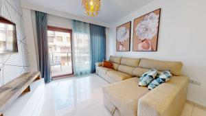 Posedenie v ubytovaní Apartamento Bianca Beach