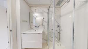 Kúpeľňa v ubytovaní Apartamento Bianca Beach