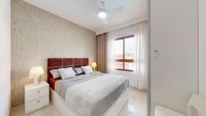 Posteľ alebo postele v izbe v ubytovaní Apartamento Bianca Beach