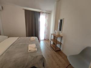 Postel nebo postele na pokoji v ubytování Restoran Bartol