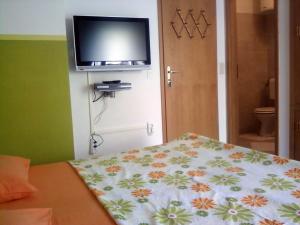 TV a/nebo společenská místnost v ubytování rooms & studio 4you