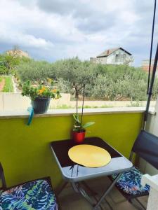 Balkón nebo terasa v ubytování Apartman Nane