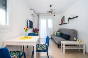 TV a/nebo společenská místnost v ubytování Apartman Nane