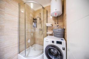 Koupelna v ubytování Apartman Nane