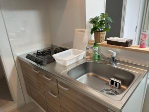 Apartment Namba Style VR 주방 또는 간이 주방