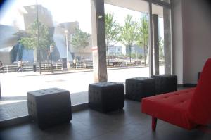 Część wypoczynkowa w obiekcie Botxo Gallery - Youth Hostel Bilbao