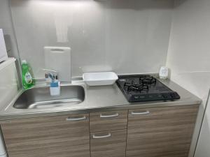 Apartment Namba Style VR 주방 또는 간이 주방