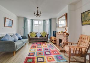 A seating area at East Dene