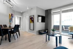 TV a/nebo společenská místnost v ubytování Tower Apartments